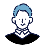 イラスト：男性